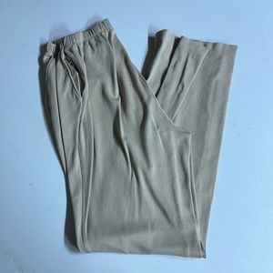 Tan Lands’ End Sweatpants Tall